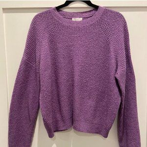 PURPLE SWEATER